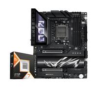 AMD Ryzen 7 9850X3D Processor + ASUS ROG Crosshair X870E Hero Motherbo