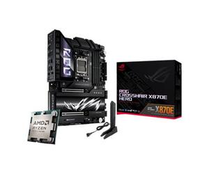 AMD Ryzen 9 9950X3D OEM Processor + ASUS ROG Crosshair X870E Hero Moth