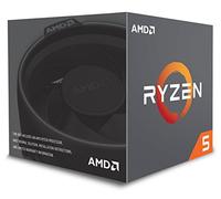 AMD YD2600BBAFBOX Ryzen 5 2600 Processor with Wraith Stealth Cooler, Black
