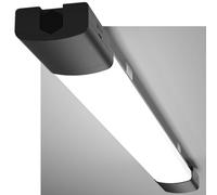 Amdelne LED Batten Light 2ft, IP65 Waterproof Ceiling Light, 6000K Daylight LED Garage Lighting, Linkable Plug in Strip Lights for Shed, Loft, Kitchen, Wall, Basement, Office, Warehouse, 18w 60cm