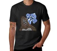 AMdeTUNS Blue Mean-Eyes Sassy Mike Nolan Big LEZ Show T-Shirt Cute Tops Customized t Shirts Mens Cotton t Shirts Black M