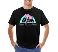 AMdeTUNS Palm Plaza Mall T-Shirt Sublime t Shirt Sweat Shirt Funny t Shirts for Men Black S