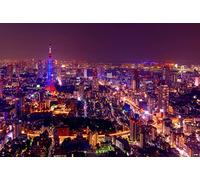 Amdieu 2000 Piece Tokyo Night View Jigsaw Puzzle Game