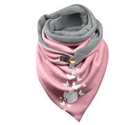 AMDOLE Black of Friday 2023 Black Wool Scarf Women Knitted Winter Scarf Women'S Christmas Gifts Cerise Pink Chiffon Scarf Portugal Football Scarf Sales Today Clearance Prime Only My Orders