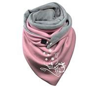 AMDOLE Cyber of Monday 2023 Heated Snood For Women Face And Neck Warmer Ladies Brown Chiffon Scarf Pale Blue Silk Scarf Gifts For Her Birthday Day Prime Deals Today 2023 Big Deal Days