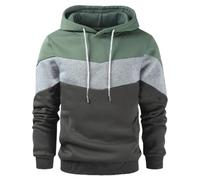 AMDOLE Mens Black Hoody Personalised Tops For Men Mens Navy Sweatshirt Lambswool Jumper Men Knitted Christmas Jumper Long Sleeve Sweatshirt Basic Hoodie Fleece Lined Hoodie Dark Blue