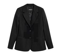 AME Cincinnati Blazer, female, Desigual, Blazers, Gray, XL, Jackets XL