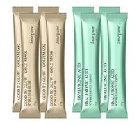 Âme Pure JELLY GLOW RUBBER MASK GOLD - Peel-Off - Hyaluronic Acid Hydrating & Boost Glow Face Masks - 1 Mask