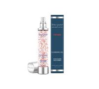 âme pure Men's GENTLEMEN CLEANSING GEL - Gentle Facial Wash With Vitamin E in Clear With Red Microbeads | Size: 120ml