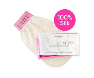 Âme Pure SO SILKY MITT - 100% Pure Silk Scrub & Exfoliating Peel Glove For Body - 1 pcs.