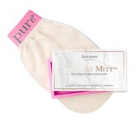 Âme Pure So Silky Mitt - 100% Pure Silk Scrub & Exfoliating Peel Glove For Body In Pink-Beige Pink-Beige
