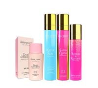 âme pure Women's ULTIMATE SUN KIT - Complete SPF Protection & Summer Glow Set in Clear âme pure Clear