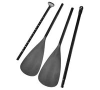 Ameble Boat Paddle Adjustable Dual-use Boat Oars Aluminum Alloy Oar For Row Kayak & Board Black