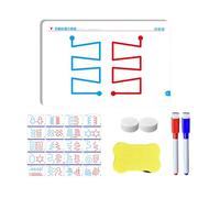 Ameble Brain Games For Kids, 20-page Brain Games For Kids, Reusable Teaser Puzzles With 2 Pens & Eraser - Cognitive Development Toy for, Teaser, Puzzle