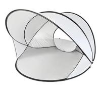 Ameble Instant Pop-Up Baby Beach Tent for 2-3 Person, UPF 50+ Portable Sun Shelter Shade Canopy, Lightweight Outdoor Tent for Infant Toddler Camping Travel, White