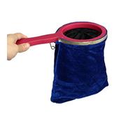 Ameble Magic Props Change Bag for Magicians, Make Items Appear or Disappear, Black Trick Prop Bag for Stage Performance, Beginner Magician Essential