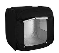 Ameble Sensory Tent, Kids Blackout Tent for Indoor Play Sensory Room with 90% Light Blocking Private Play Space for Reading and Relaxation, 35x35x37, Style-2, Kids, Blackout Te