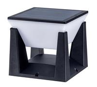 Ameble Waterproof 6x6 Square Post Cap Solar Light with 3 Colour Options Solar Post Lights Outdoor for Villa Fence Garden Pillar Patio