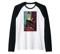 Amedeo Modigliani, Portrait of the Artist's Wife Raglan Baseball Tee
