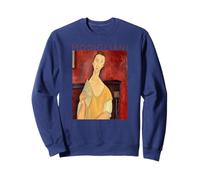 Amedeo Modigliani Woman With a Fan for Artists Sweatshirt
