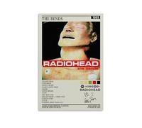 amedi Radiohead Poster The Bends Music Album Cover Posters Canvas Art Poster And Wall Art Picture Print Modern Family Bedroom Decor Posters 12x18inch(30x45cm)