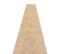 AMEEDA Carpet Runners Wedding Aisle Runner Carpet Anti-slip Golden Gold Ceremony Party Stage Rugs(500CM_0.75M)