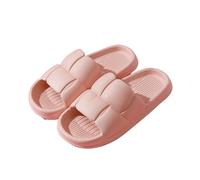 AMEEDA Cloud Sliders Summer Women Beach Slippers Thick Platform Eva Home Flip Flops Ladies Soft Sole Cloud Sandal Light(Pink,44-45)