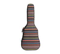 AMEEDA Guitar Case 41 Inch Electric Guitar Bag Ethnic Knitting Style Classical Acoustic Case Thickened Internal Waterproof Backpack