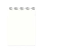 AMEEDA Spiral Notebook Coil Notebook Flip Up Spiral Notepad(A4-Blank)