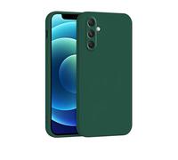 ameego Liquid Silicone Case for Samsung Galaxy S26 - Camera Protection, Anti-Fingerprint, Wireless Charging, 4-Layer Design, Silky-Soft Full-Body Protection 6.7'' (Green)