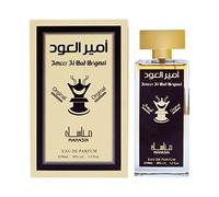 Ameer Al Oud | Ameer Al Oud 100ml Eau De Parfum EDP Perfume | Oud, Rose and Amber Fragrance Perfume | Oud Perfume for Men and Women By Manasik