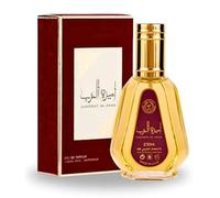 Ameerati Al Arab Luxury Perfume, Gold Glass Bottle with Burgundy Box, 50ml, Premium Middle Eastern Fragrance