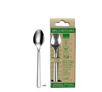 Amefa 025905AF29BH5 Leaves Box of 40 Recyclable teaspoons, Stainless Steel 18/0, Silver