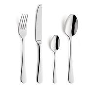 Amefa 16-Piece Stainless Steel Monogram Austin Cutlery Gift Box Set