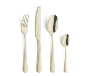 Amefa Austin 24pc Champagne 18/0 Cutlery Set in Gold | Size: 24 Pack Amefa Gold 24 Pack