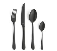 Amefa Austin Black 24pc Cutlery Set Black