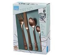 Amefa Austin Copper 16 Piece Cutlery Set Gift Boxed 18/0 Stainless Steel