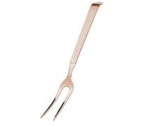 AMEFA Buffet Roasting Fork, Meat Fork, Grill Fork for Serving, Serving Cutlery, 18/10 Stainless Steel, Satined, Copper, Length 32 cm