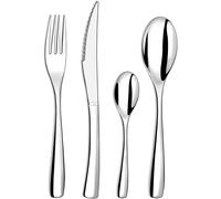 Amefa Danube 24pc 18/0 Cutlery Set in Silver | Size: 24 Pack Amefa Silver 24 Pack