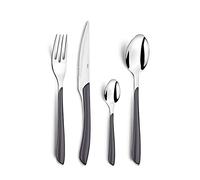Amefa ECLAT 2214GYMX00C40 24-Piece Cutlery Set, Grey