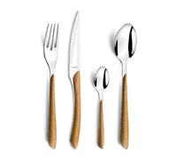 Amefa Eclat Nature Brown 16pc 18/0 Stainless Steel Cutlery Set | Size: 16 Pack Amefa Brown 16 Pack