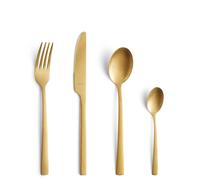 Amefa Manille Gold 16-pcs 18/0 Cutlery Set | Size: 16 Pack Amefa Gold 16 Pack