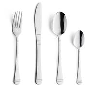 Amefa Palermo 24pc 18/0 Cutlery Set in Silver | Size: 24 Pack Amefa Silver 24 Pack