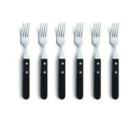 Amefa Pizza grill fork 6-pack Black