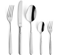 Amefa Satina Cutlery Set for 12 People, Satina 60 piece, Stainless Steel