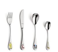 Amefa Stainless Steel Safari Kids Cutlery Set, Set of 4