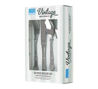 Amefa Vintage Kings 32 Piece 8 Person Cutlery Set - Gift Boxed