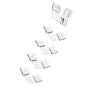 Amefil RGBWW 6 Pin L Shape 12mm 5pcs LED Light Tape Connector Right Angle Solderless LED Connector for Light Tape
