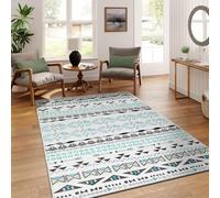 AMEHA Area Rugs Living Room - Rug for Bedroom 60x110 Cm Geometric Style Non Shedding Modern Carpet Super Soft Traditional Rug Easy to Clean (Zuri)
