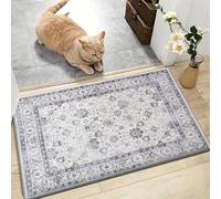 AMEHA Door Mat 60 x 110 cm Dirt Trapper Machine Washable Door matts Indoor Outdoor Heavy Duty Low Pile Non Slip Doormats Entrance Welcome Floor Mats Super Absorbent Front doormat (Serene)